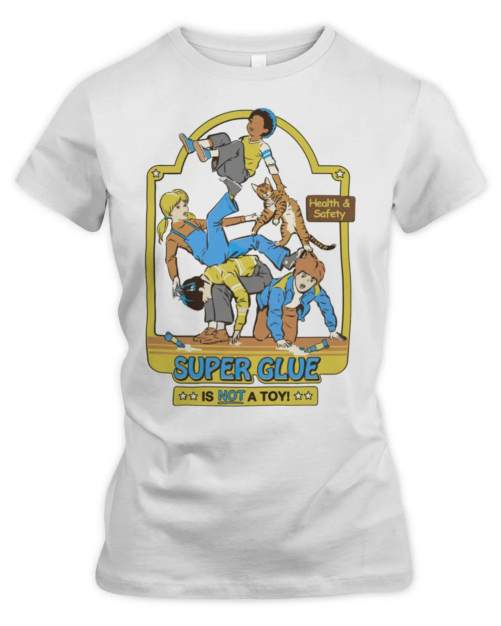 Steven Rhodes Merchandise Super Glue Is Not A Toy Shirt
