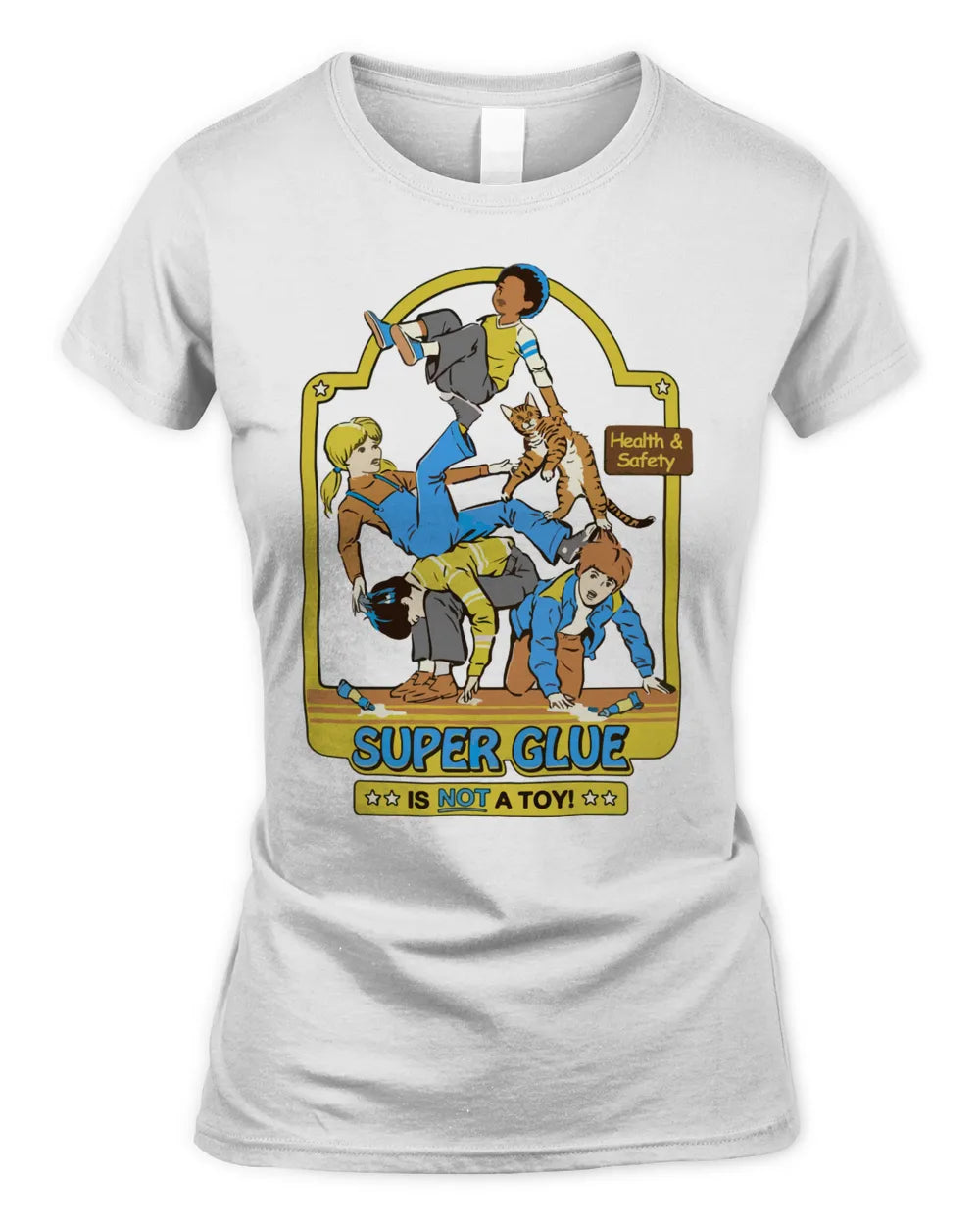 Steven Rhodes Merchandise Super Glue Is Not A Toy Shirt