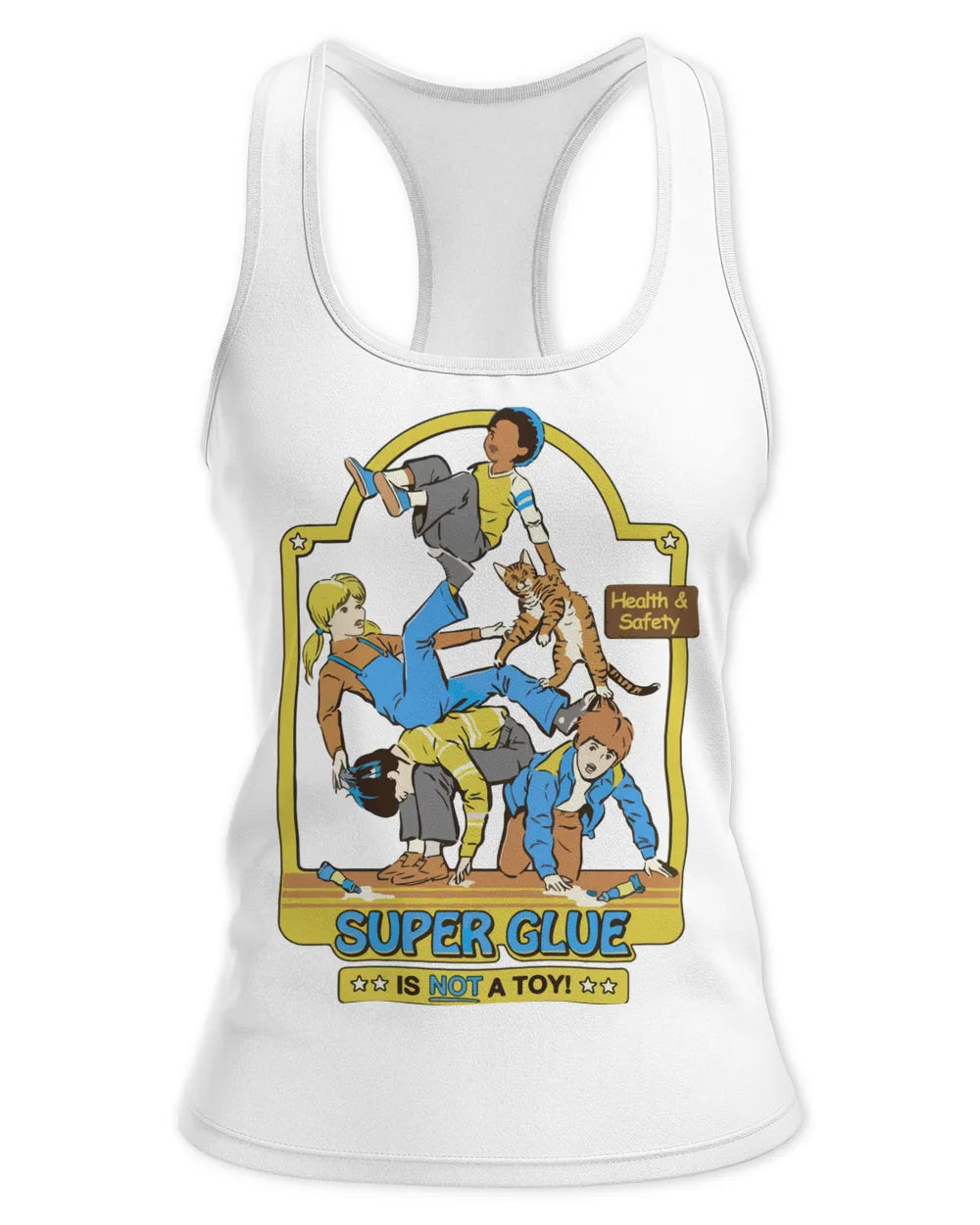Steven Rhodes Merchandise Super Glue Is Not A Toy Shirt