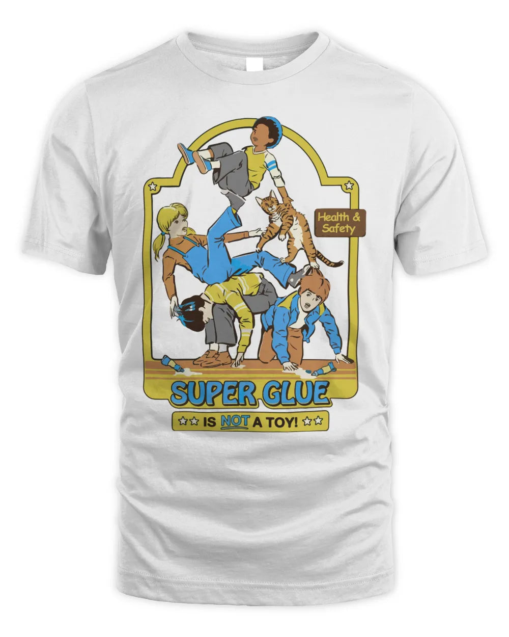 Steven Rhodes Merchandise Super Glue Is Not A Toy Shirt