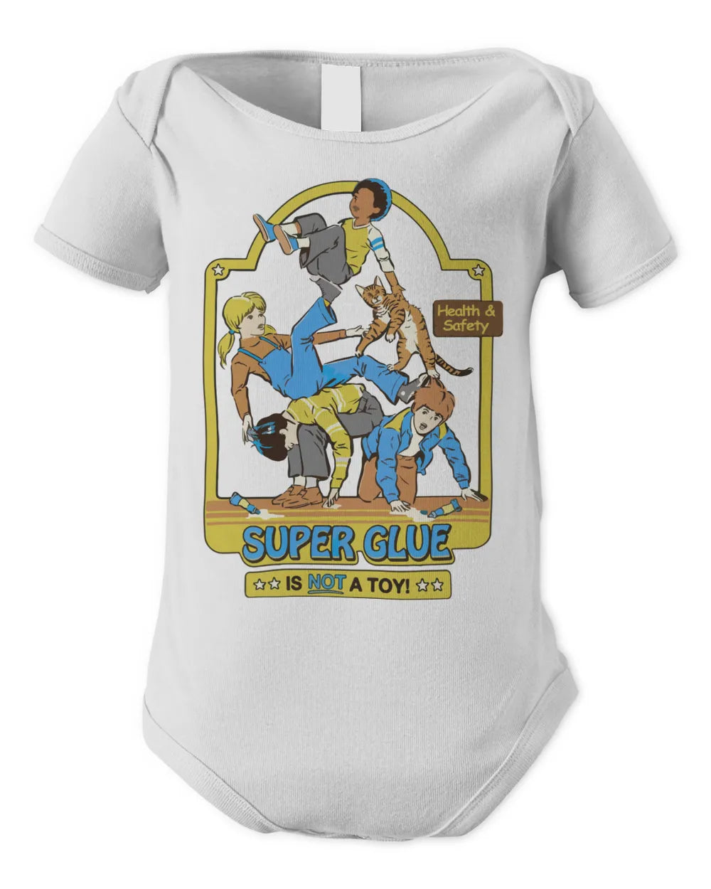 Steven Rhodes Merchandise Super Glue Is Not A Toy Shirt