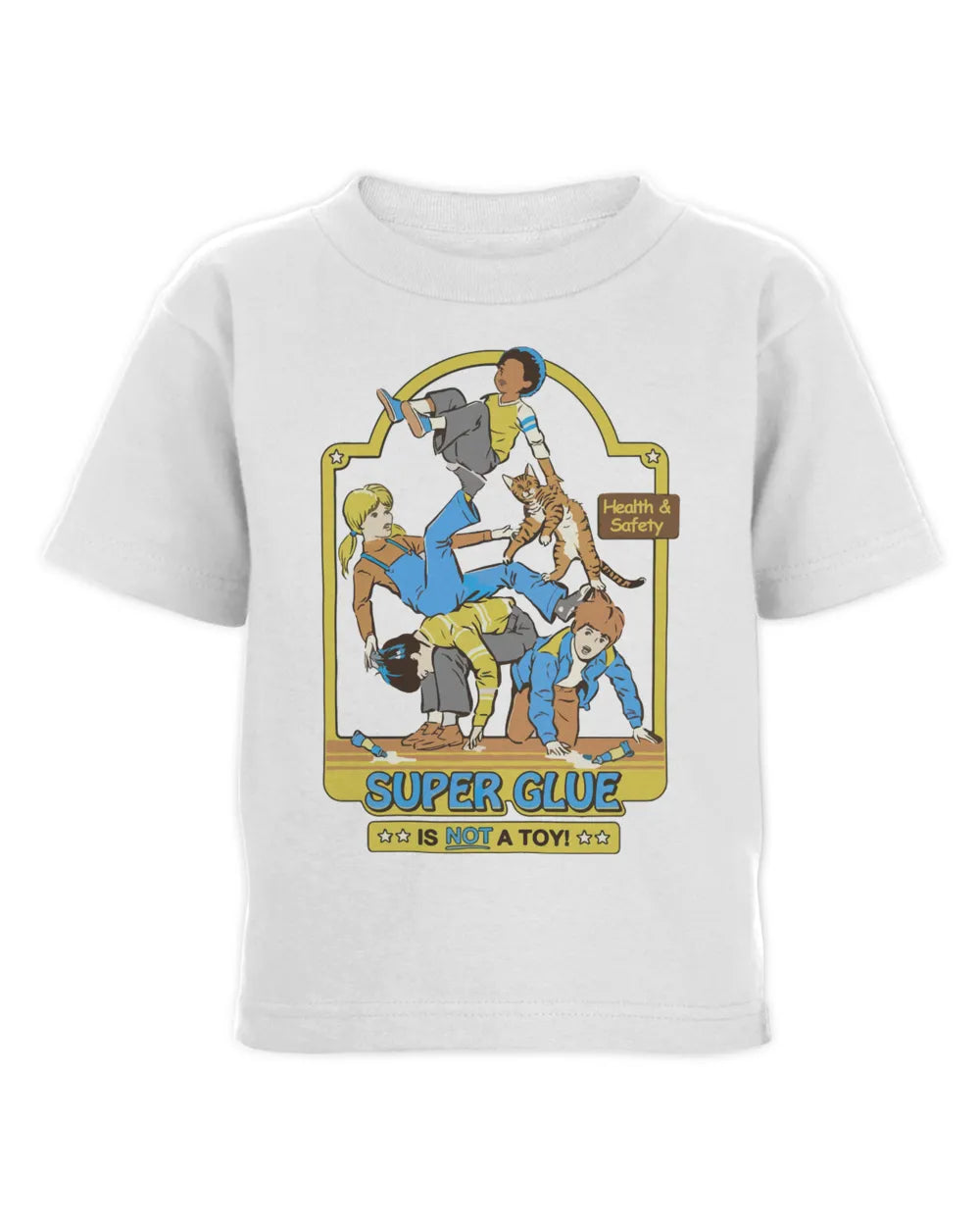 Steven Rhodes Merchandise Super Glue Is Not A Toy Shirt