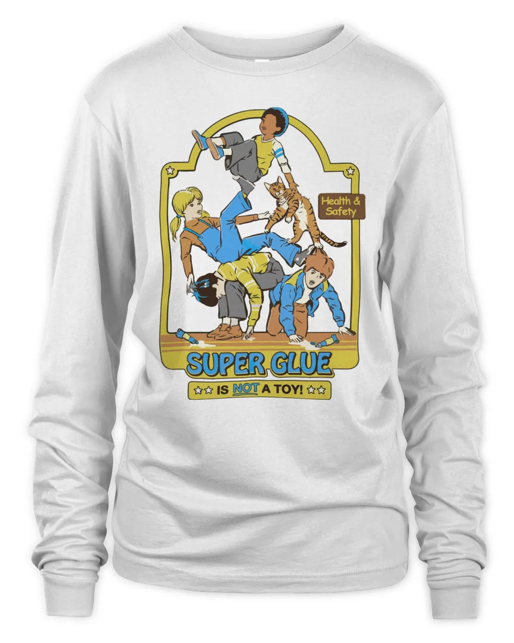 Steven Rhodes Merchandise Super Glue Is Not A Toy Shirt