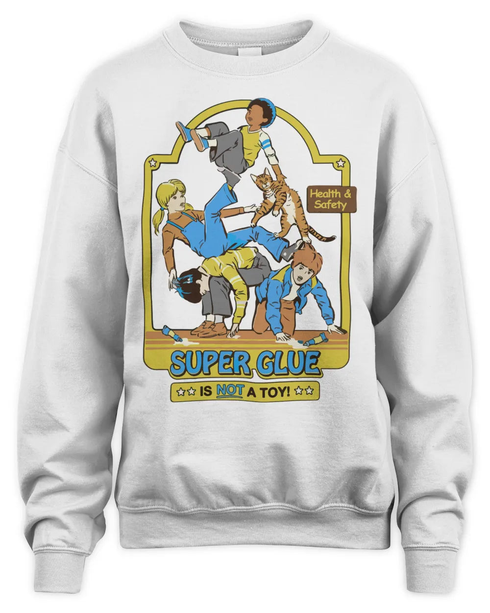 Steven Rhodes Merchandise Super Glue Is Not A Toy Shirt