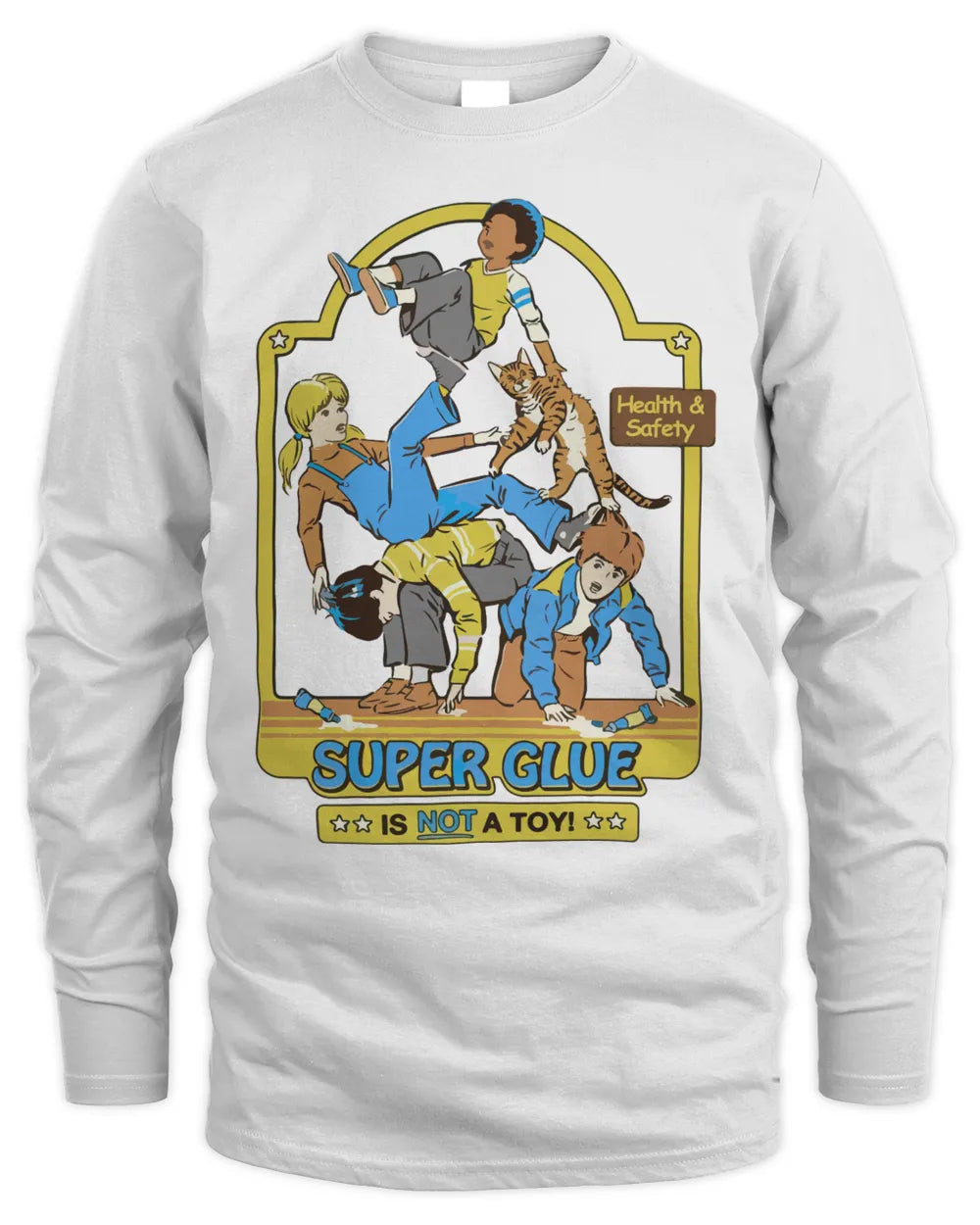 Steven Rhodes Merchandise Super Glue Is Not A Toy Shirt