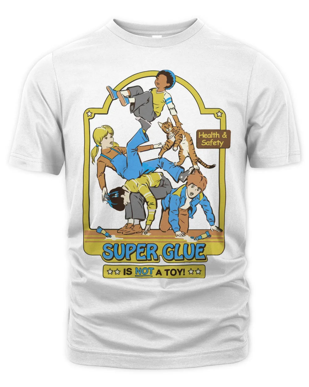 Steven Rhodes Merchandise Super Glue Is Not A Toy Shirt