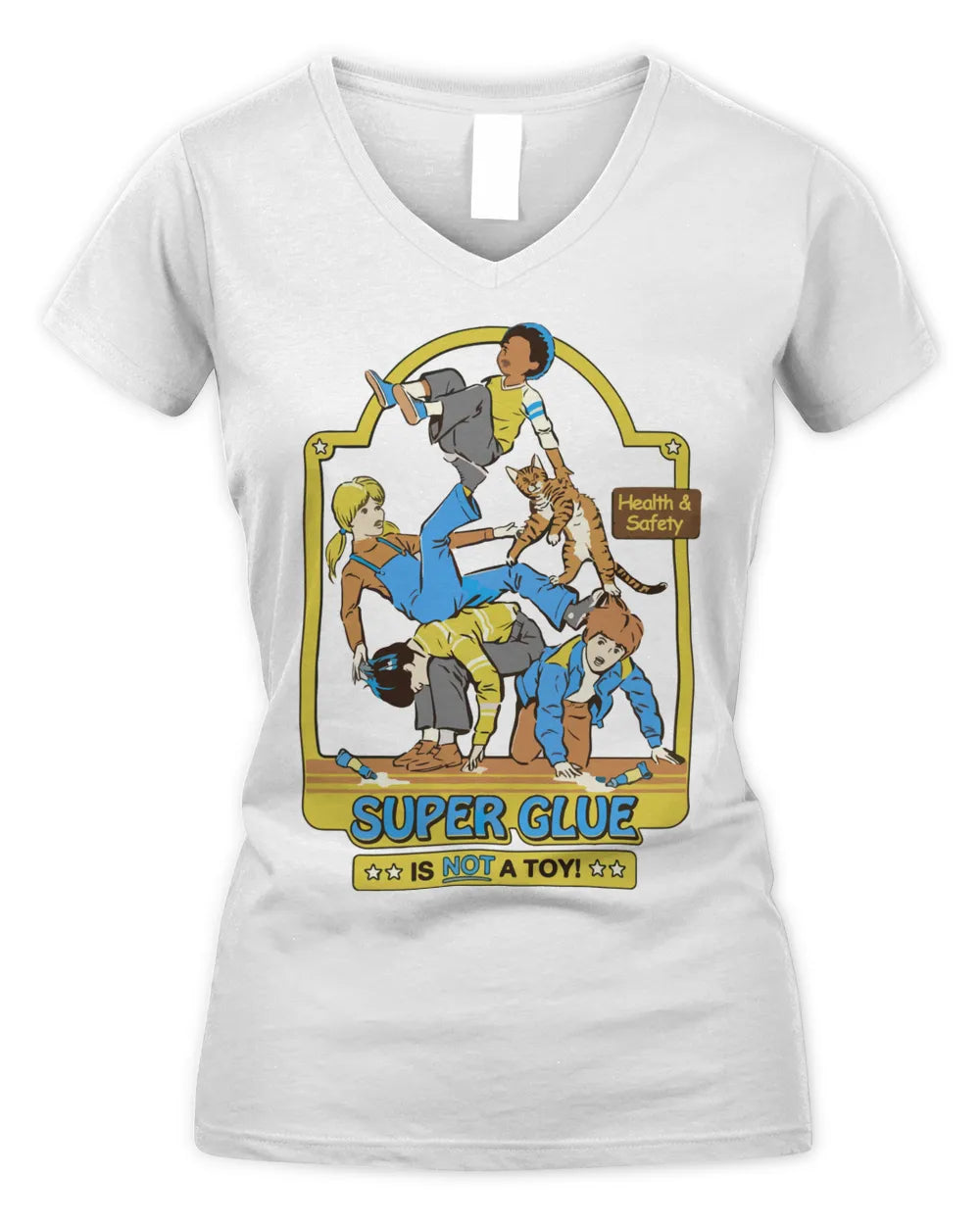 Steven Rhodes Merchandise Super Glue Is Not A Toy Shirt